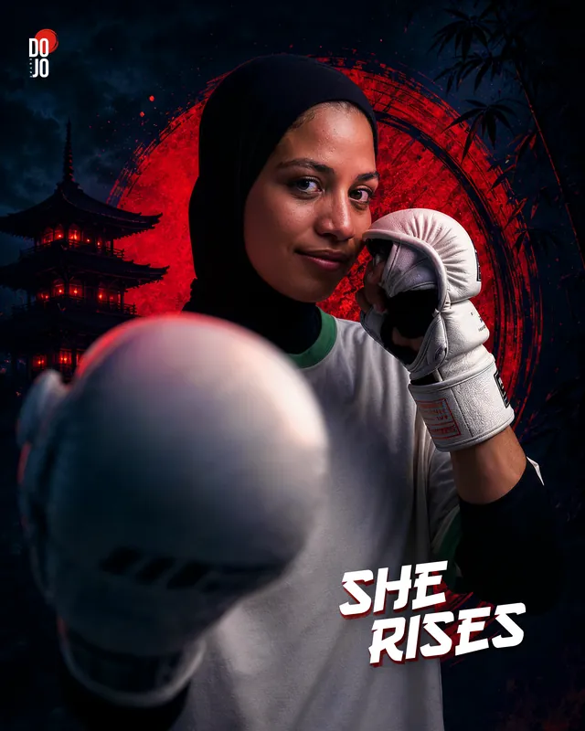 Dojo poster — She Rises