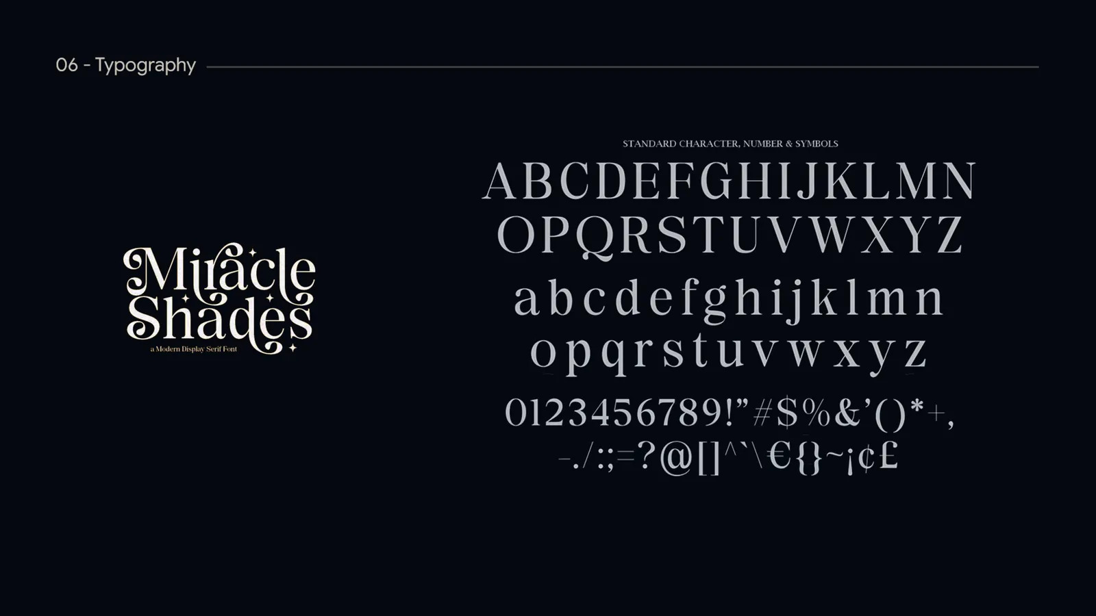 Polaris brand book — Typography